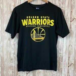 NBA TX3 Cool Golden State Warriors Short Sleeve Shirt Size Small Men